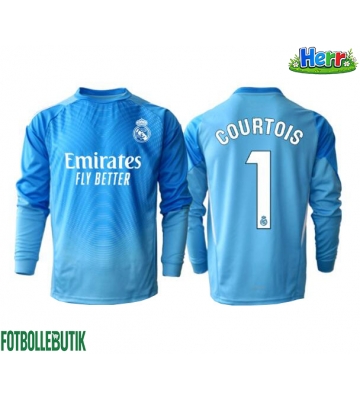 Real Madrid Thibaut Courtois #1 Målvakt Hemmatröja 2025-26 Långärmad